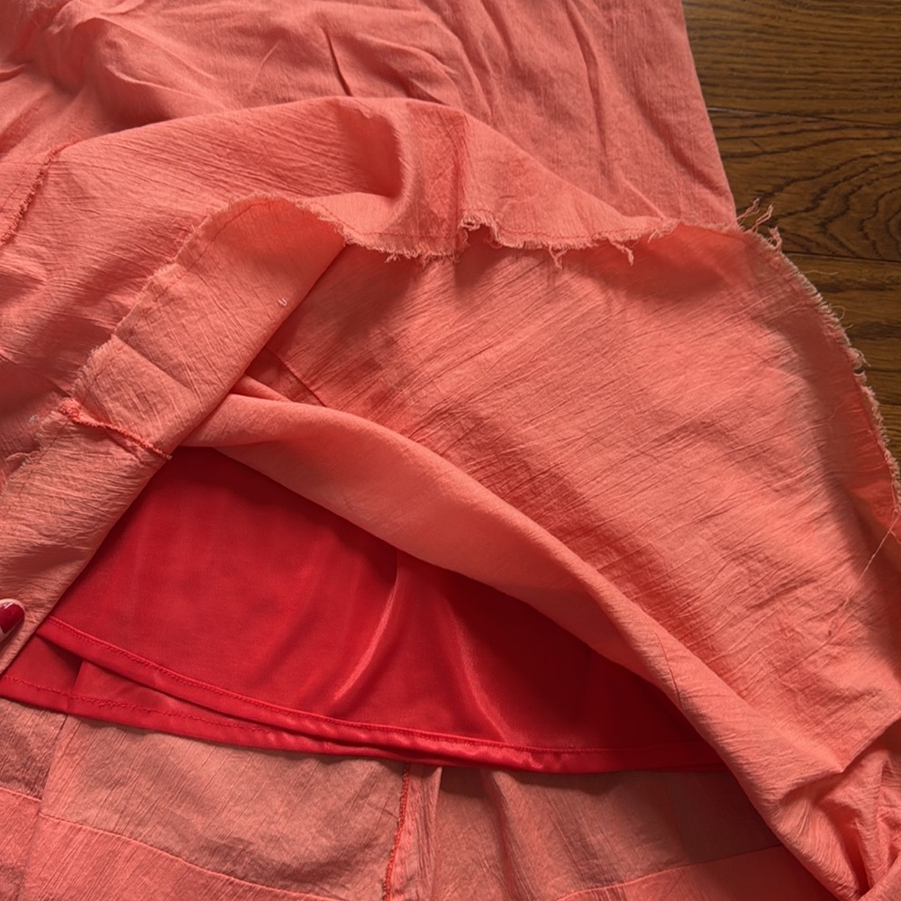 Waipai Frayed Multi-tiered Maxi Skirt - Picture 5 of 6